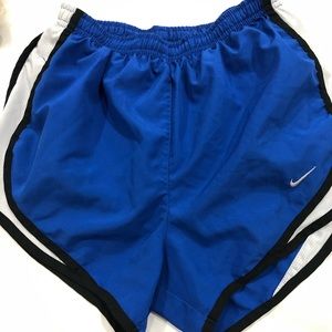 Nike blue and black XS short